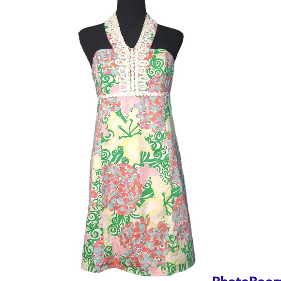 Lilly Pulitzer Dresses & Skirts - Lily Pulitzer Halter Dress size 6